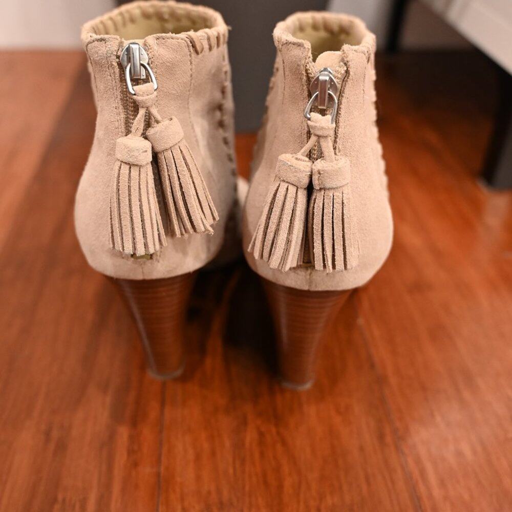 Marc Fisher Genesa Toe Open Booties Size 10 | Size 10 - Picture 11 of 16